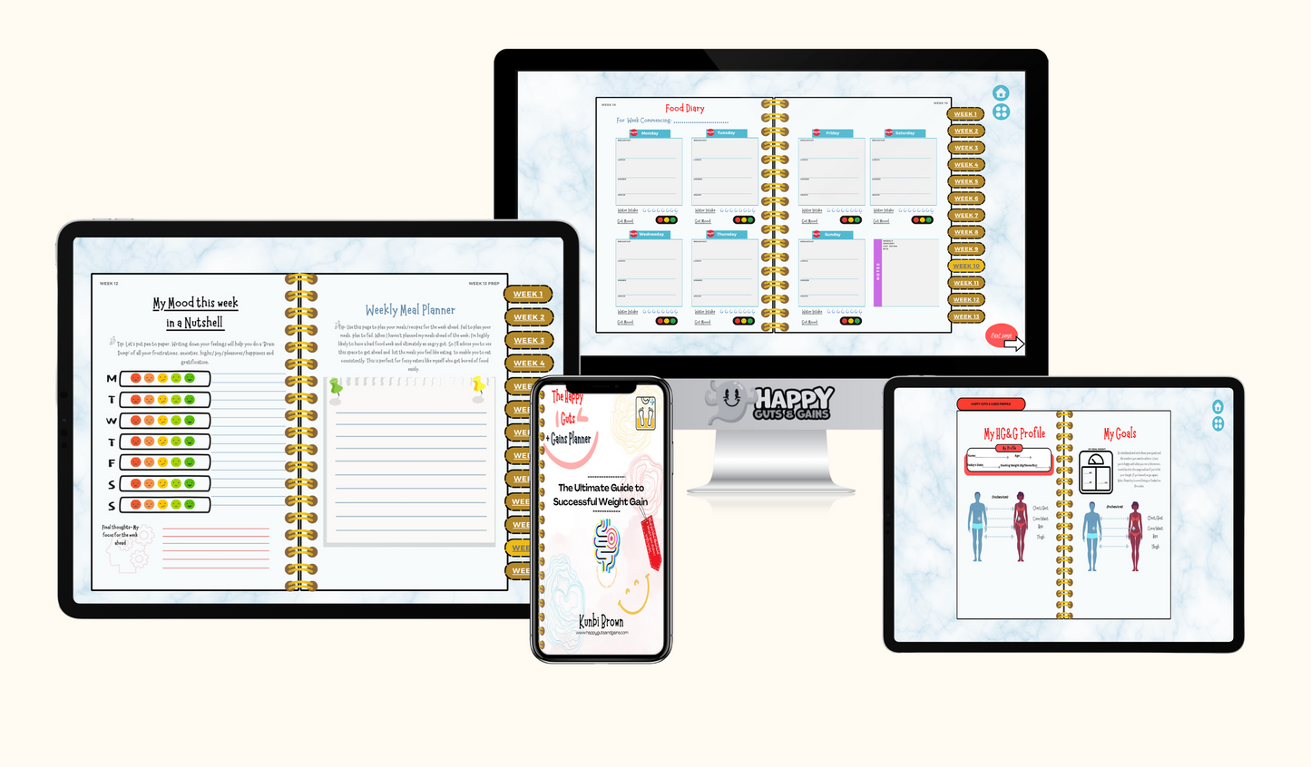 The Happy Guts & Gains Digital Planner